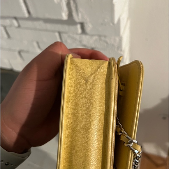 CHANEL RARE Crystal Boy Wallet on Chain (yellow) - Picture 7 of 17